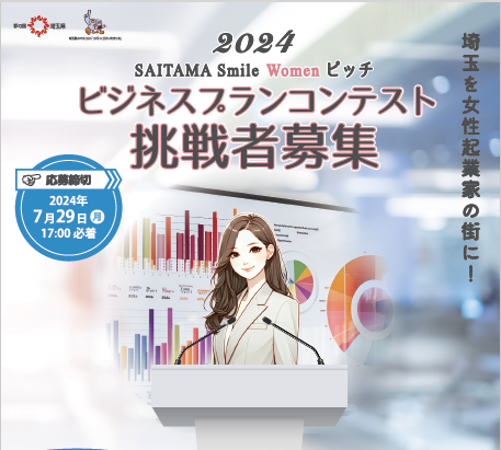 【埼玉県】「SAITAMA Smile Women ピッチ 2024」