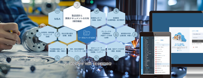 リーガルテック社、「リーガルテックVDR 精密機器」を用いて、製品設計と開発ドキュメントの共有を支援
