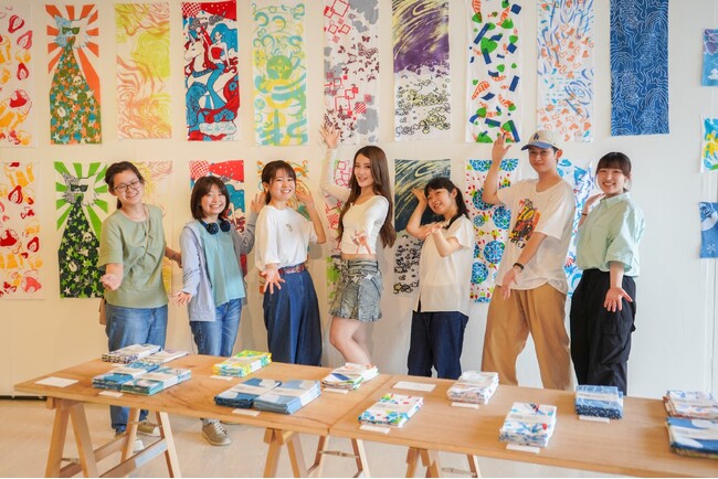 芸大生が制作から販売まで手掛ける「伊勢木綿手染め手ぬぐい」、京都芸術大学とケイコロールがコラボし「私の心が華やぐもの」をテーマに20種類以上の手ぬぐいを6月25日（火）よりオンライン販売開始！