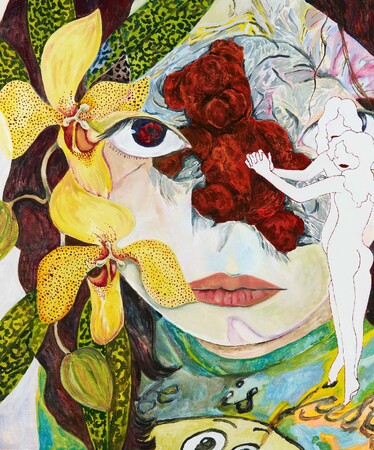 オートモアイによる個展「わたしと地獄をつなぐ透明な糸」を2024年7月3日(水)よりアートかビーフンか白厨（六本木）にて開催