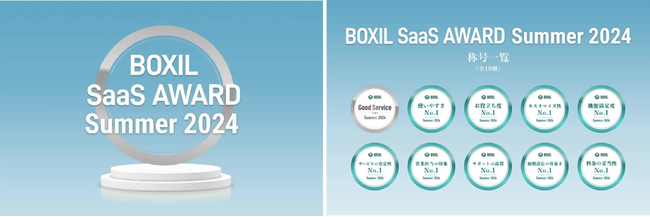 名刺管理アプリ「ネクスタ・メイシ」スマートキャンプ実施の「BOXIL SaaS AWARD Summer 2024」名刺管理ソフト部門で「Good Service」受賞