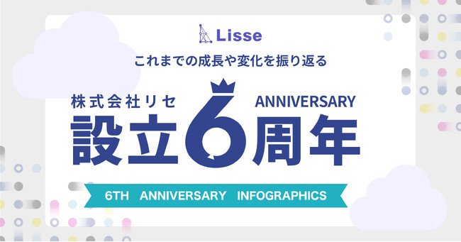 リセ、6周年。成長と変化を振り返るインフォグラフィックスを初公開
