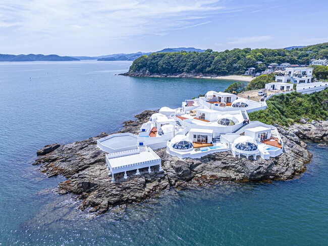 【2024年7月GRAND OPEN】岡山県最大級、絶景オーシャンビュー・プライベートプール付きグランピング「岡山グランピング Setorini Bizen -セトリーニ 備前-」