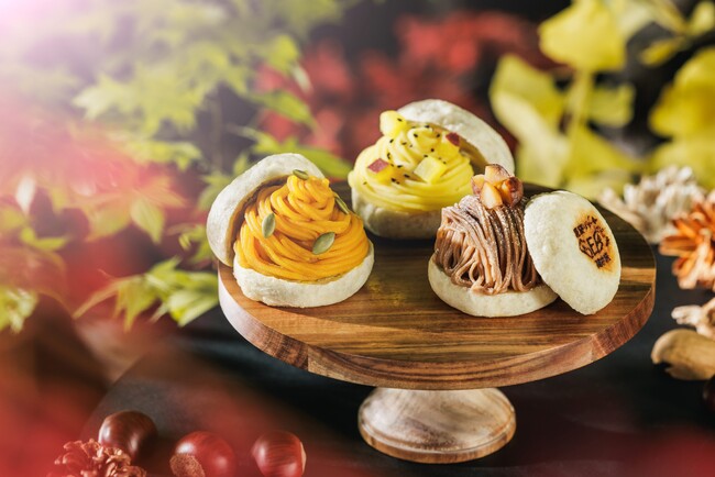 【星野リゾート　BEB5軽井沢】おやきがスイーツに？秋の三大味覚を挟んで新感覚で楽しめる「BEB 芋栗かぼちゃスイーツおやき」を販売｜期間：2024年9月1日～11月30日