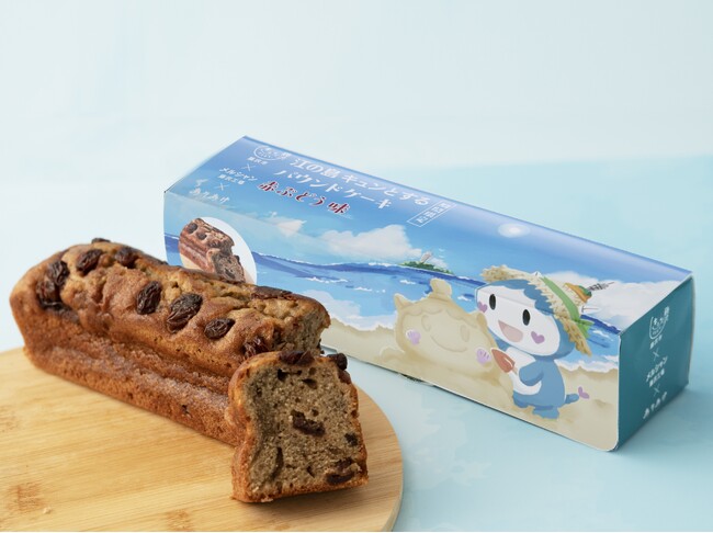 『江の島キュンとするパウンドケーキ 赤ぶどう』新登場！ふじキュン(ハート)マグネット付きで2024年7月1日(月)より数量期間限定販売