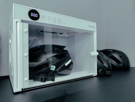 消毒処理された試乗用ヘルメット 消毒処理された試乗用ヘルメット