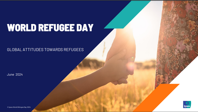 UNHCR-イプソスの調査で、難民に対する人々の支持は変わりませんが、態度には大きなばらつきがあることが明らかになりました