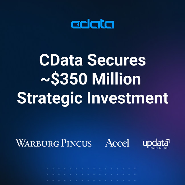 CData Software が350百万米ドルを調達 - AI の急速な普及で高まるデータ連携のニーズに応える戦略的グロースファンディング