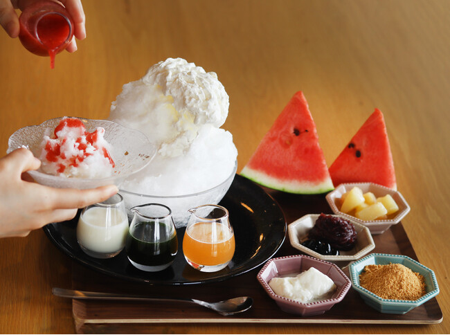昨年最大90分待ち！大人気の「かき氷専門店”氷ささら屋”」のかき氷が今夏は期間限定で４店舗展開！　立山の雪解け水を使った本格かき氷