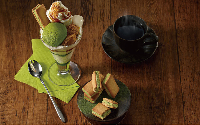 【期間限定出店】京都名店の味がサンドクッキーに！「お濃い抹茶わらびもちパフェサンドクッキー」手土産に最適スイーツ
