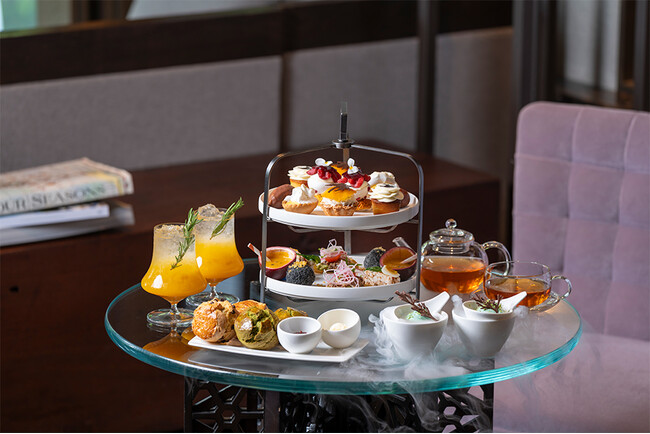 【フォーシーズンズホテル京都】異国情緒漂う「Private Jet World Tour Afternoon Tea」第２弾が７月１日よりスタート