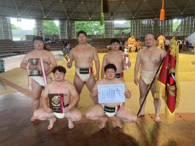 ソディック相撲部「第51回西日本実業団相撲選手権大会」団体一部 優勝