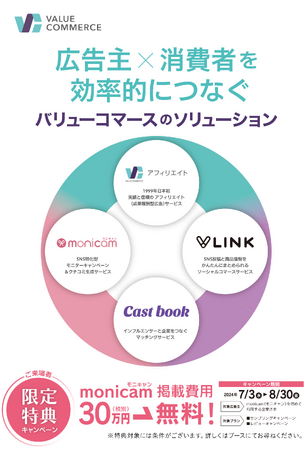 バリューコマース、東京ビッグサイト開催「第16回 マーケティングWeek -夏 2024-」に出展