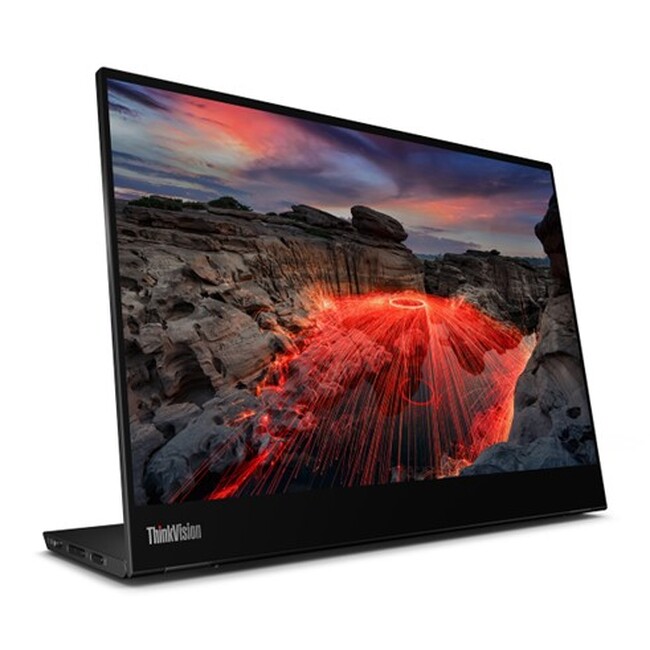 レノボ、直感的な操作を可能にする専用スタイラスペン付属　14型モバイルモニター「ThinkVision M14t Gen 2」を発表