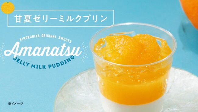 甘夏のさわやかな酸味とミルクプリンのなめらかな口どけが広がる、季節限定デザートが新登場！