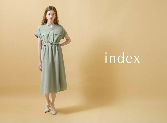 【index】累計15万枚突破！ 多機能素材“タンブラーブッチャー”シリーズに新作ワンピースが登場！