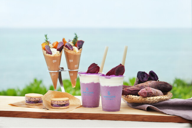 沖縄の美しい海を眺めながら、特産の紅イモを堪能する「うむフェア」開催｜期間：2024年9月10日～11 月17日