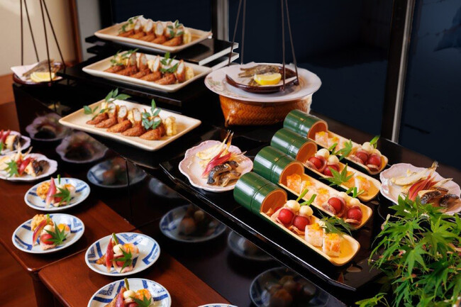 仙台 なだ万からの上質なパーティをお手頃価格でご提案「立食ブッフェプラン」