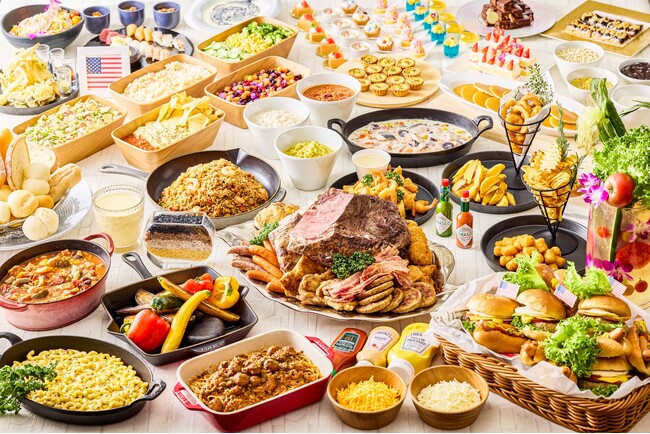自分好みにカスタマイズできる“ハンバーガー”や“パンケーキ”など、美味しい！楽しい！夏のご褒美ブッフェに舌鼓『カスタマイズが楽しい！STRINGS アメリカンサマーグルメフェア』期間限定開催