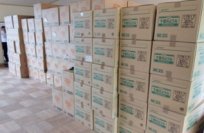 地域医療産学連携共同研究講座による東郷町中部老人憩の家（旧和合保育園）への災害物資備蓄開始について