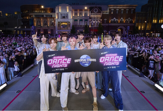 『NO LIMIT! サマーダンスナイトwith HYBE JAPAN』を先行公開！ユニバーサル・スタジオ・ジャパンの新ナイト・エンターテイメントに1,500名が“超興奮”！
