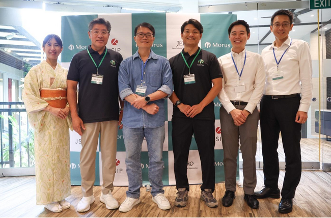 Morus、シンガポールで革新的なMorSilk(R)️製品のローンチイベントを開催