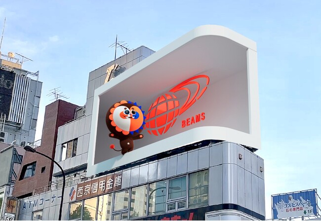 CHANGE ViSiON Harajukuにて、裸眼3D映像によるビームスのブランド広告第3弾を放映