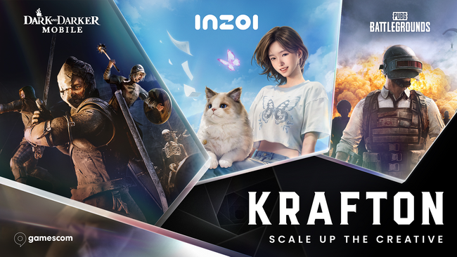 KRAFTON、「Gamescom」にてブース出展をするラインナップを発表!