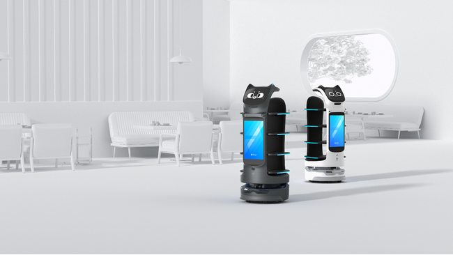 PUDU、ネコ型配膳ロボットの次世代モデル「BellaBot Pro」を発表