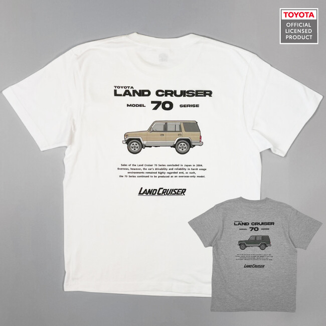 ⚫︎限定デザイン⚫︎ TOYOTA LAND CRUISER 70 Tシャツが成田空港に登場