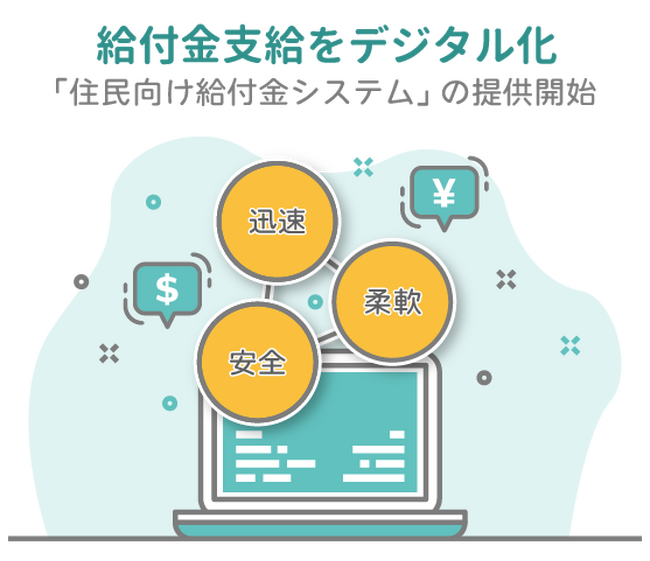 トヨクモクラウドコネクト、「住民向け給付金システム」を発表！信頼性の高いシステムを短期間で構築