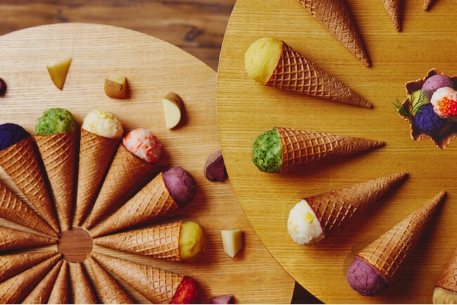 【星野リゾート　トマム】まるでスイーツ！全100種のカラフルなポテサラを堪能する「ポテサラジェラートフェス」今年も開催｜期間：2024年9月1日～10月31日