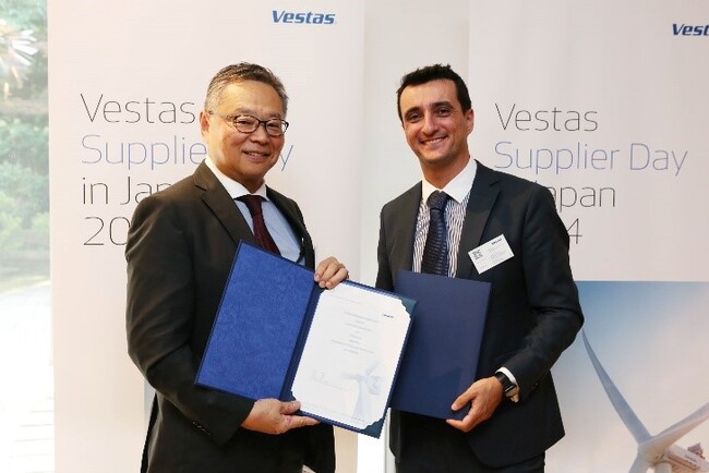 タダノがナセルクレーン開発・販売によるVestas社とのグローバルコラボレーションに合意