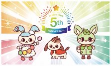 開業5周年記念！ベビースターラーメンのテーマパーク『おやつタウン』新キャラクター3人が誕生！