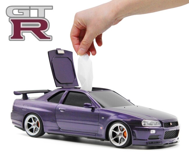 【新色】スカイライン GT-Rのウェットティッシュケースのパープルが一般販売開始！