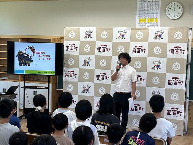 国富町企業版ふるさと納税に伴う食育教室及び感謝状贈呈式を行いました。