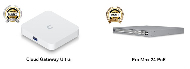 株式会社フォーバルカエルワークとUbiquiti Inc. Interop Tokyo 2024『Best of Show Award』準グランプリと審査員特別賞を受賞