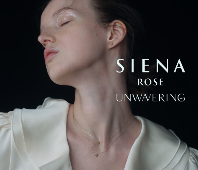 【SIENAROSE】ブラックダイヤをあしらった新作ジュエリーを発売「UNWAVERING」