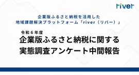 【中間報告】企業版ふるさと納税に関する実態調査アンケート報告