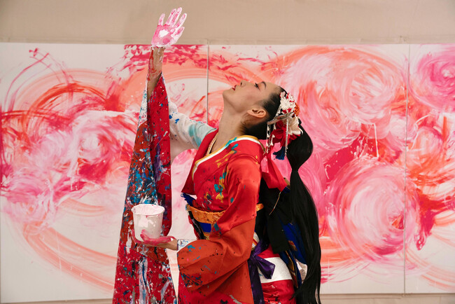 【YUGEN Gallery】2024年7月6日（土）に開催するSAORI KANDA個展「生命讃歌」オープニングセレモニーにて制作する作品売上の一部を国境なき医師団へ寄付いたします。