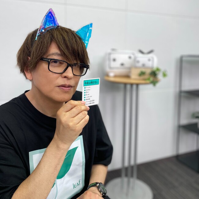 『月刊 光おにいさんと一緒♪ supported by animelo #19』レポート ライブや収録で声優業が大忙しの緑川光が 猫耳姿で理想のグッズについてファンと会議 ～新作グッズ情報を公開～