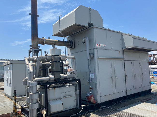 ４００ｋWガスエンジンコージェネレーションシステムにおいて　水素混焼率30％での実証運転試験に成功