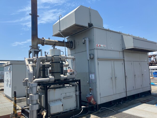400kWガスエンジンコージェネレーションシステムにおいて水素混焼率30％での実証運転試験に成功