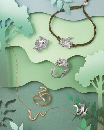 【旭山動物園“もっと夢”基金 × ヴァンドームブティック】応援企画から、エゾモモンガ・アオダイショウの新作ジュエリーが登場