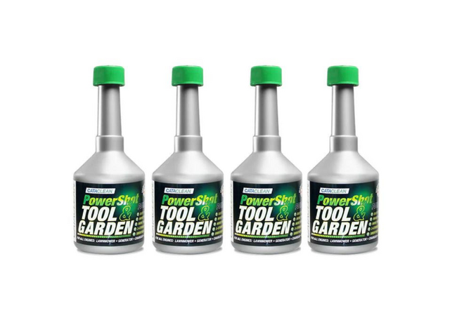 次世代ガソリン添加剤 CATACLEAN（キャタクリーン）パワーショットツール&ガーデン 4本セットの取扱を開始【整備機器の補助金活用もサポート】