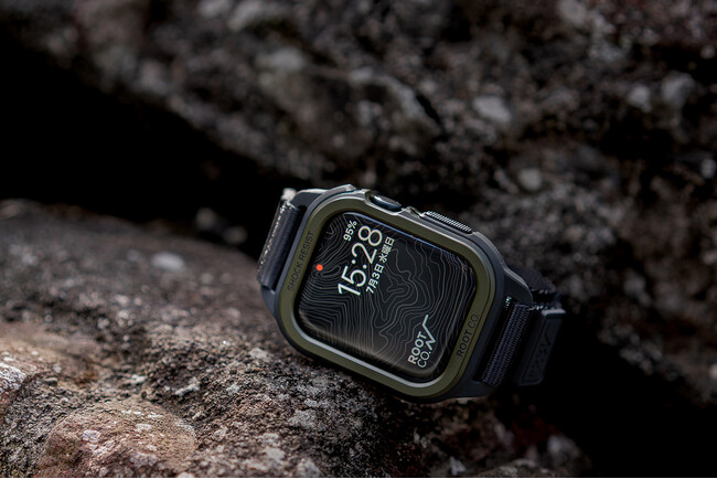 milスペック準拠の耐衝撃性＆スタイリッシュデザイン。アウトドアでアクティブに遊ぶ大人の為の、Apple Watchアクセサリー公開＆予約販売開始