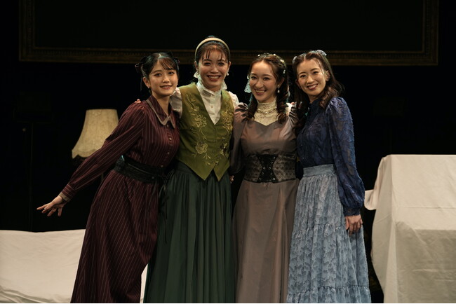 有沙瞳、綾凰華、小泉萌香、星南のぞみが名作を四人だけで立ち上げる　Classic Movie Reading『若草物語』が開幕！