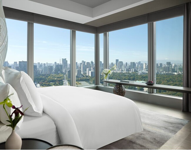 【フォーシーズンズホテル東京大手町】ミシュランガイドのホテル・旅館版にあたるミシュランキーで、最高峰レベル「3キー」の評価