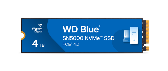 新しい4TB NVMe SSDを加え コンテンツクリエイター向けのWD Blueラインアップを拡充