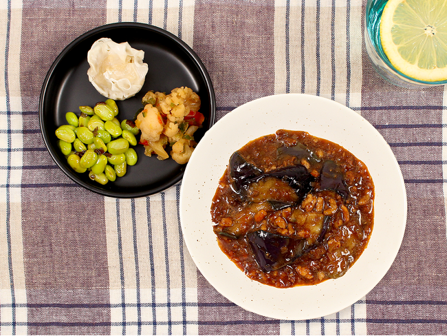 幅広い世代のかたに食べてほしい！マイルドな辛味と食べ応えUPして再登場「たっぷり挽肉の麻婆茄子」が7月9日（火）ナッシュから新発売